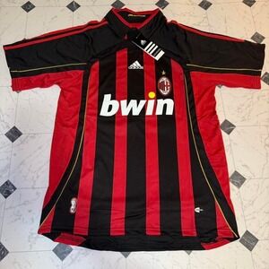 Adidas AC Milan Kaka 22 Jersey Red Black bwin Men's L NWT